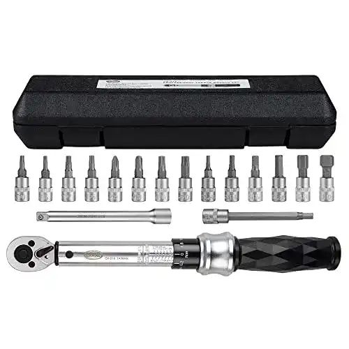 Drehmomentschlüssel 2-25 Nm für Fahrräder 1/4 Zoll