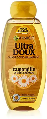 Kamille Shampoo von Garnier für blondes Haar mit Kamillenextrakt