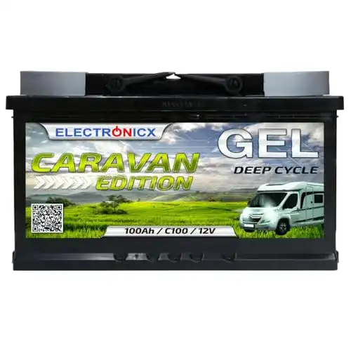 Autobatterie 100Ah Electronicx GEL 12V