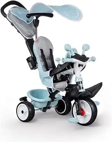 Dreirad mit Schubstange Smoby Baby Driver Plus Blau 3-in-1