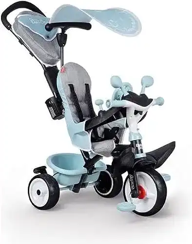 Dreirad mit Schubstange Smoby Baby Driver Plus Blau 3-in-1