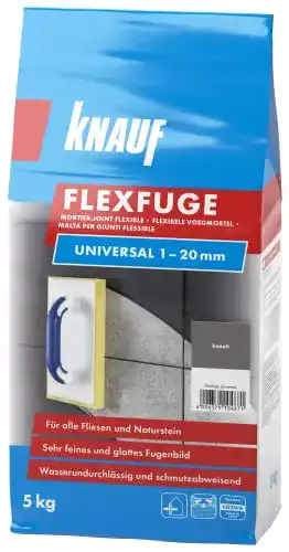 Pflasterfugenmörtel wasserundurchlässig Knauf Flexfuge Universal 5 kg