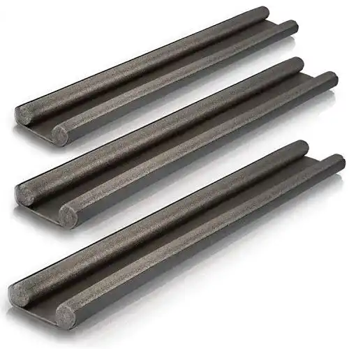 Zugluftstopper für Türen – 3er Set in Grau