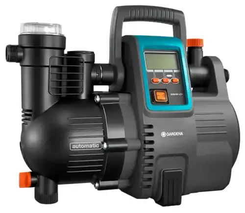Hauswasserwerk Gardena Comfort 5000/5E LCD mit Frostschutz und LC-Display