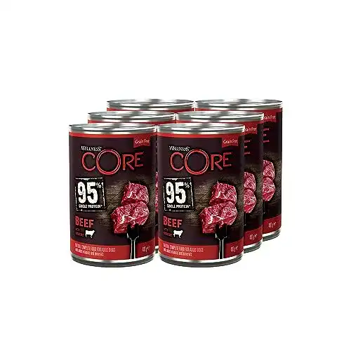 Wellness Core Hundefutter 95 % Rindfleisch und Brokkoli