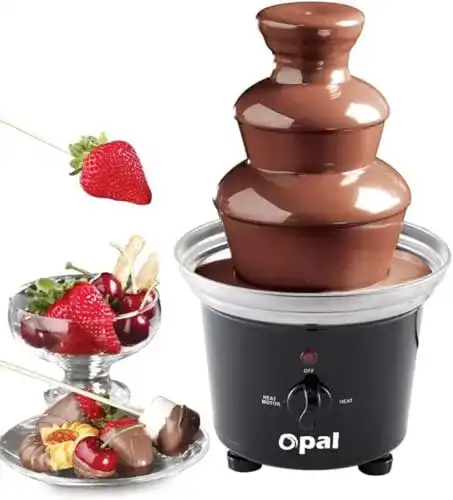 Schokoladenbrunnen Salta Fondue-Set 90W 0,5L