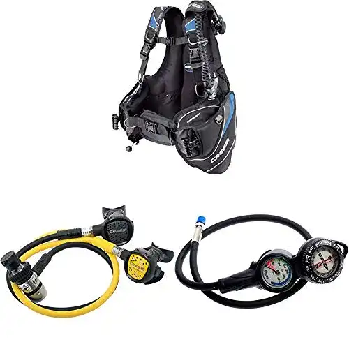 Tauchjacket Cressi Octopusse AC2 Compact mit Octopusse XS DIN