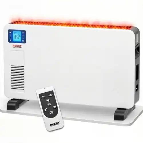 Elektroheizung Hecht Heizgerät mit Fernbedienung und Thermostat