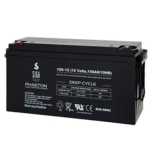 AGM-Batterie 150Ah Siga Impulsive Dynamik Solarakku 150Ah