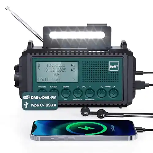Baustellenradio Mesqool Kurbelradio DAB+/DAB/UKW im Vergleich