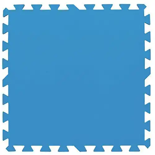 Bestway 58220 Pool Bodenschutz Fliesen Set, 8 Stück, 50 x 50 cm