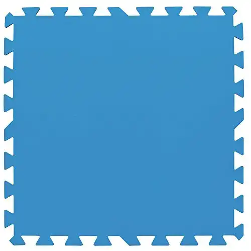 Bestway 58220 Pool Bodenschutz Fliesen Set, 8 Stück, 50 x 50 cm