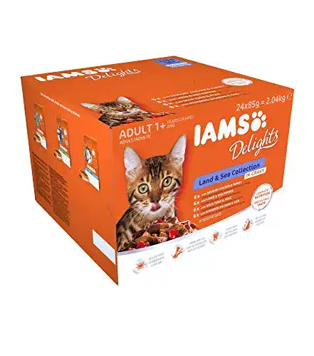 Iams Delights Land & Sea Collection Katzennassfutter