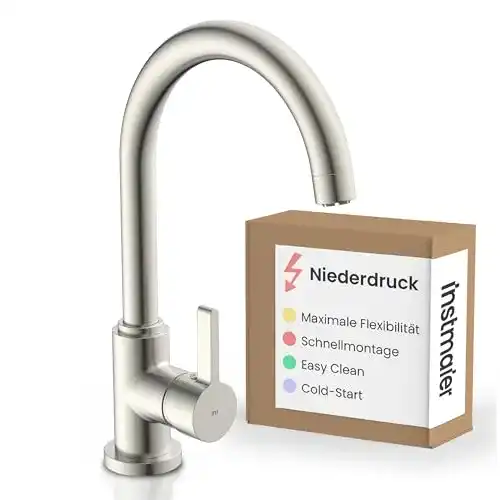 Niederdruckarmatur Instmaier K3 für die Küche