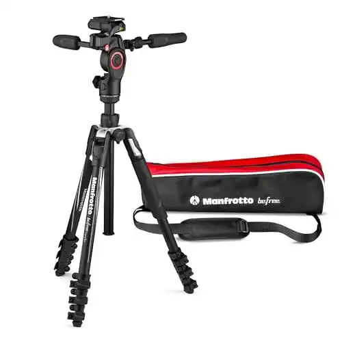 Manfrotto Befree Advanced 3-Way Tripod Kit für Kameras und Camcorder