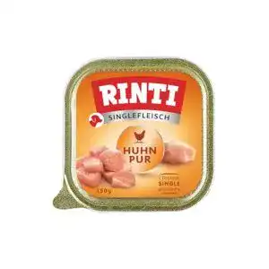 Rinti Nassfutter für sensible Hunde mit 100% Hühnerfleisch