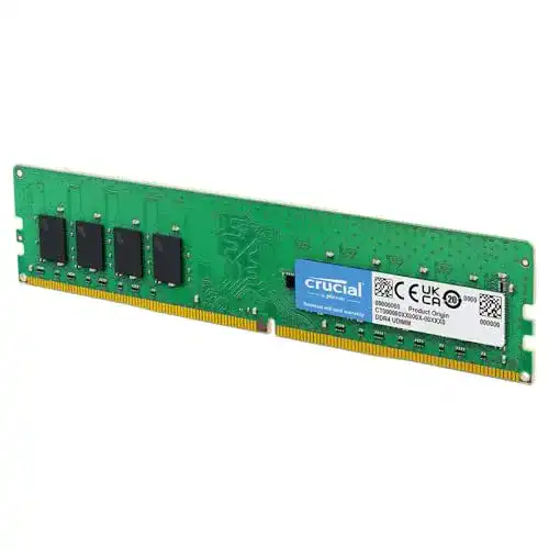 16GB Crucial DDR4 RAM 3200MHz CL22 für PCs und Laptops