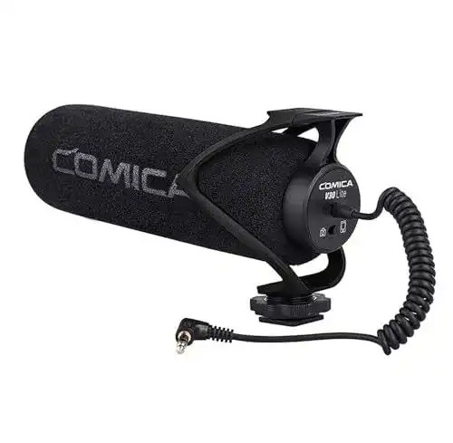 Richtmikrofon Comica CVM-V30 Lite für Kamera und Smartphone