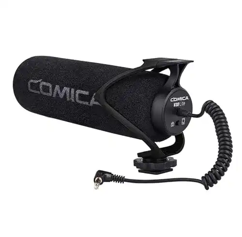 Richtmikrofon Comica CVM-V30 Lite für Kamera und Smartphone