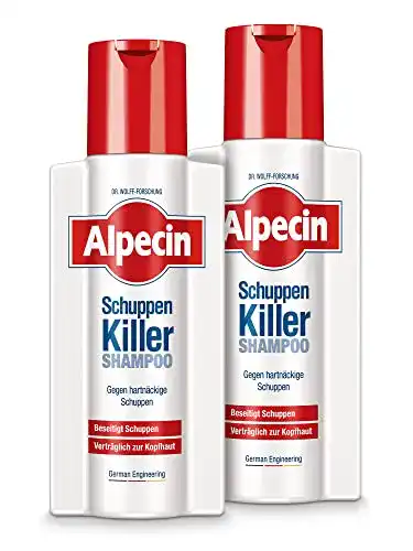 Alpecin Schuppen-Killer Shampoo 2 x 250 ml – Anti-Schuppen Shampoo für Männer