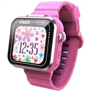 Vtech KidiZoom Smart Watch MAX Pink – Kinder-Smartwatch mit Duokamera