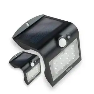 Bewegungsmelder für Außen mit 2 x 15W Solarlampen von Ginux