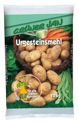 Urgesteinsmehl von Grüner Jan 10 kg Natursteinmehl für die Pflanzenernährung