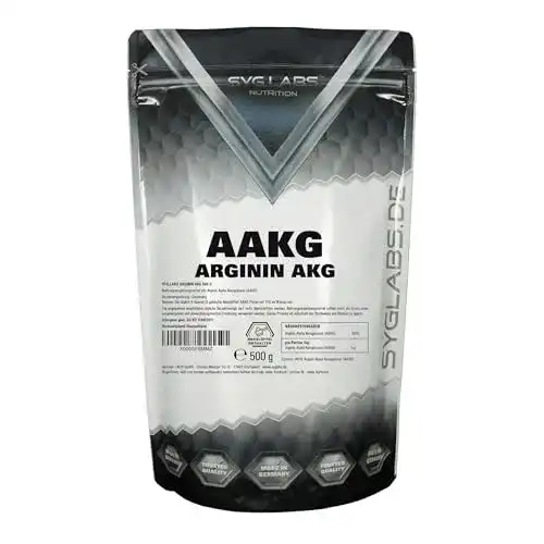 L-Arginin-Pulver AAKG von Syglabs Nutrition – 500g