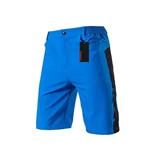 MTB Hose Tomshoo kurz für Herren – Atmungsaktive Cargohose für Outdoor