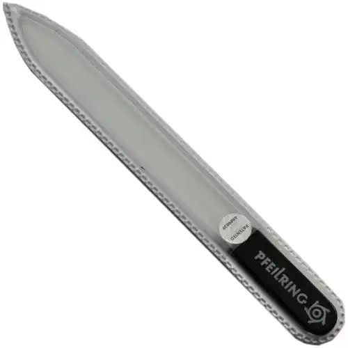 Glasnagelfeile Pfeilring 13,5 cm in Schwarz