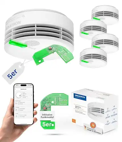 Hekatron Rauchmelder Genius Plus X Edition Set mit Funkmodul