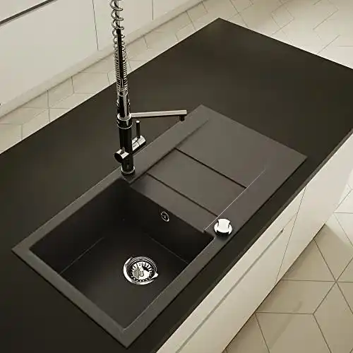 Küchenspüle Kobalz Kitchen Axigran Granitspüle Waterfall 40