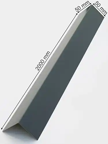 Alu-Winkelblech 2000mm aus Aluminium mit 90° Winkel