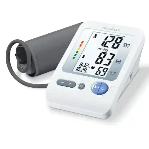 Oberarm Blutdruckmessgerät Sanitas SBM 21 mit Arrhythmie-Erkennung