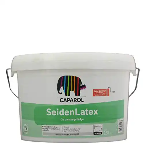 Latexfarbe Caparol Seidenlatex Weiß 2,5L