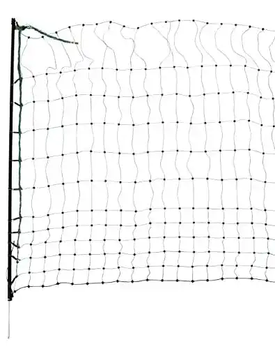 Geflügelnetz Kerbl 292217, 25 m lang, 112 cm hoch, ohne Stromleiter