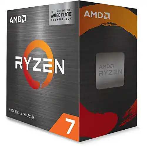 AMD Ryzen 7 5800X3D Prozessor mit 8 Kernen und 16 Threads
