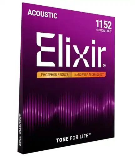 Westerngitarre Saiten Elixir 16027 Phosphor Bronze