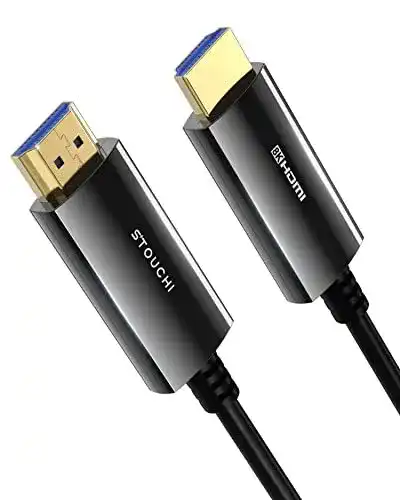 HDMI-Kabel 15 Meter Stouchi 8K Glasfaserkabel 48 Gbps