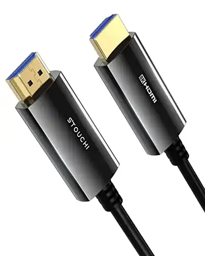 HDMI-Kabel 15 Meter Stouchi 8K Glasfaserkabel 48 Gbps