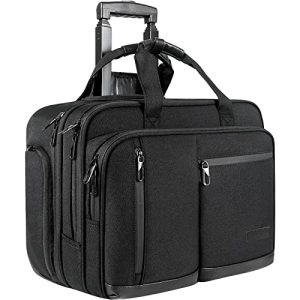 Laptop Trolley Vankean 17.3 Zoll mit Rollen für Herren