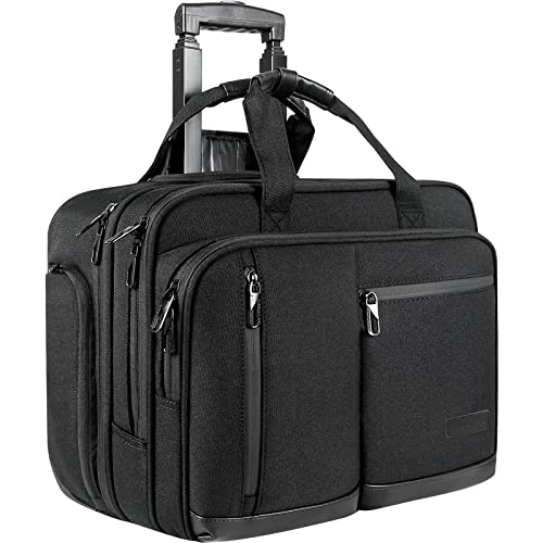 Laptop Trolley Vankean 17.3 Zoll mit Rollen für Herren