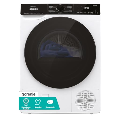 Gorenje DPNA83W Wärmepumpentrockner mit 8 kg Kapazität und 15 Programmen