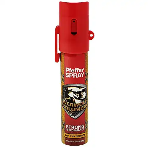 Columbia Werwolf Pfefferspray – Hochdosiertes Verteidigungsspray