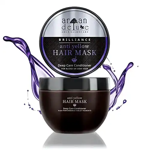 Haarmaske Argan Deluxe für blondes und graues Haar