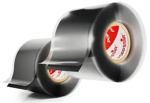 Selbstverschweißendes Klebeband Poppstar – Silikonband schwarz, 3m x 38mm
