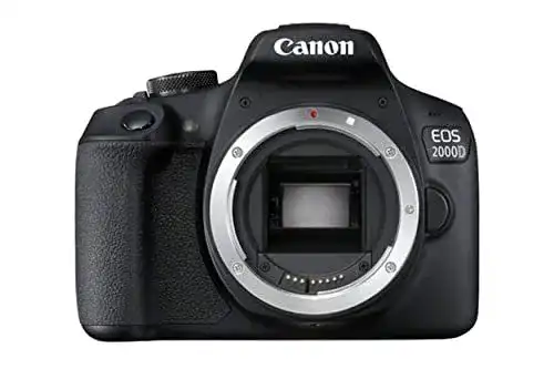 Canon EOS 2000D Spiegelreflexkamera Gehäuse mit 24,1 MP