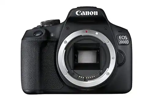 Canon EOS 2000D Spiegelreflexkamera Gehäuse mit 24,1 MP