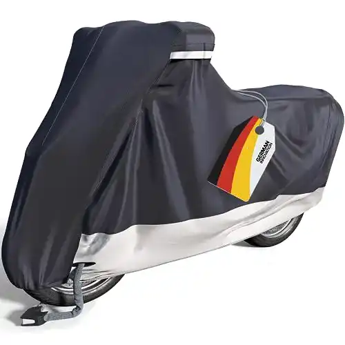 Motorrad Abdeckplane von VELMIA – Hochwertiger Schutz für Motorräder