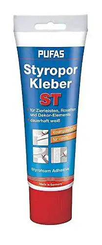 Styroporkleber Pufas Tube 0,4 kg für Styropor- und Dämmmaterialien